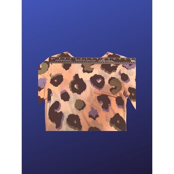 PRETTY PIECES Lagreta Leopard Spots MAXI Dress, CORAL/MULTI, Size Small, NWT - Picture 6 of 10